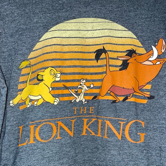 The Lion King Pumbaa T-Shirt – Unisex Cotton Tee With Back Print, Officially Licensed
